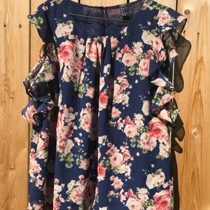 Forever 21 Floral Top